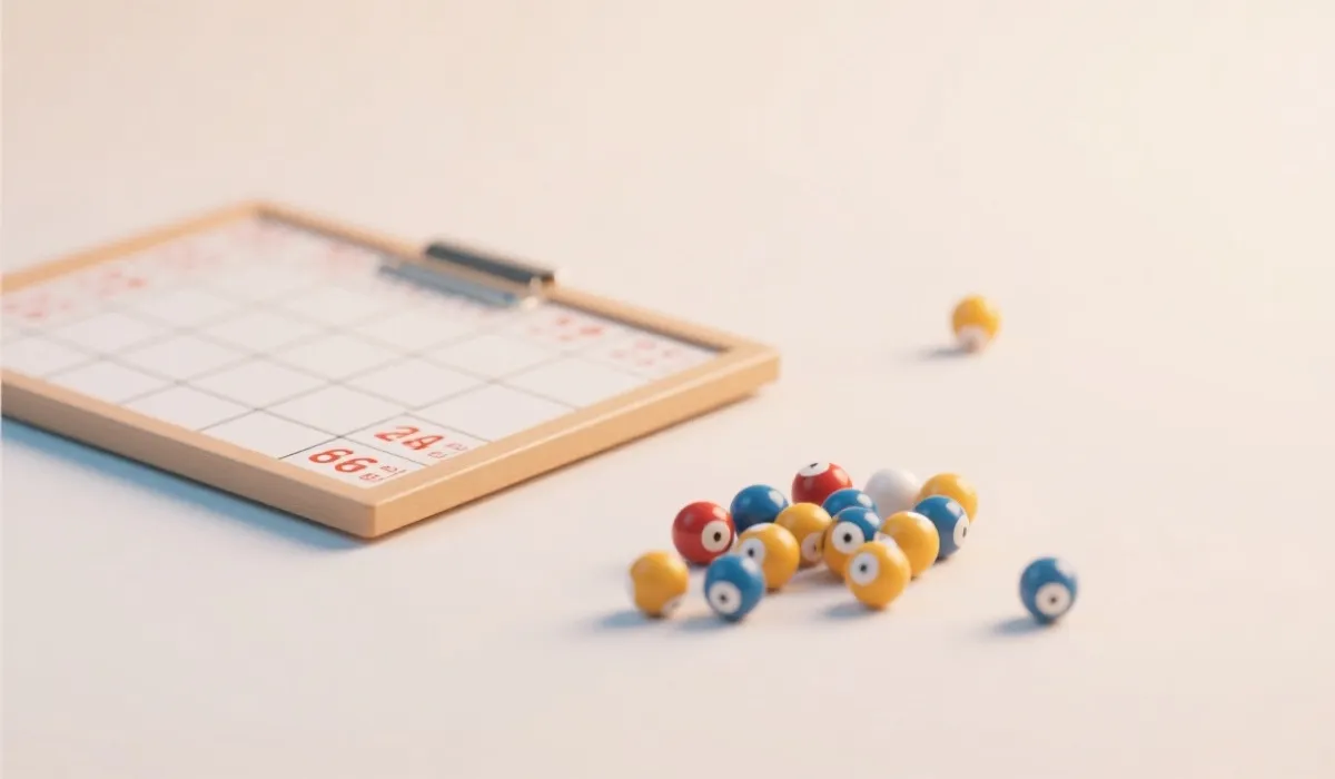 开奖公告示意图