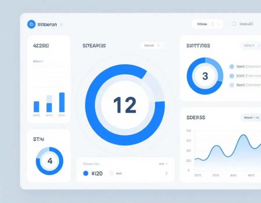开奖公告与数据总览界面示意图